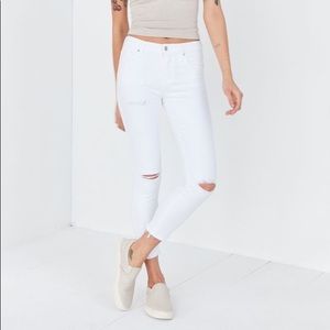 Agolde Sophie White Jeans